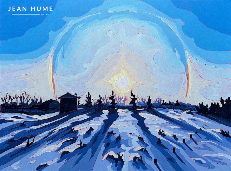 Sundog on the Prairies